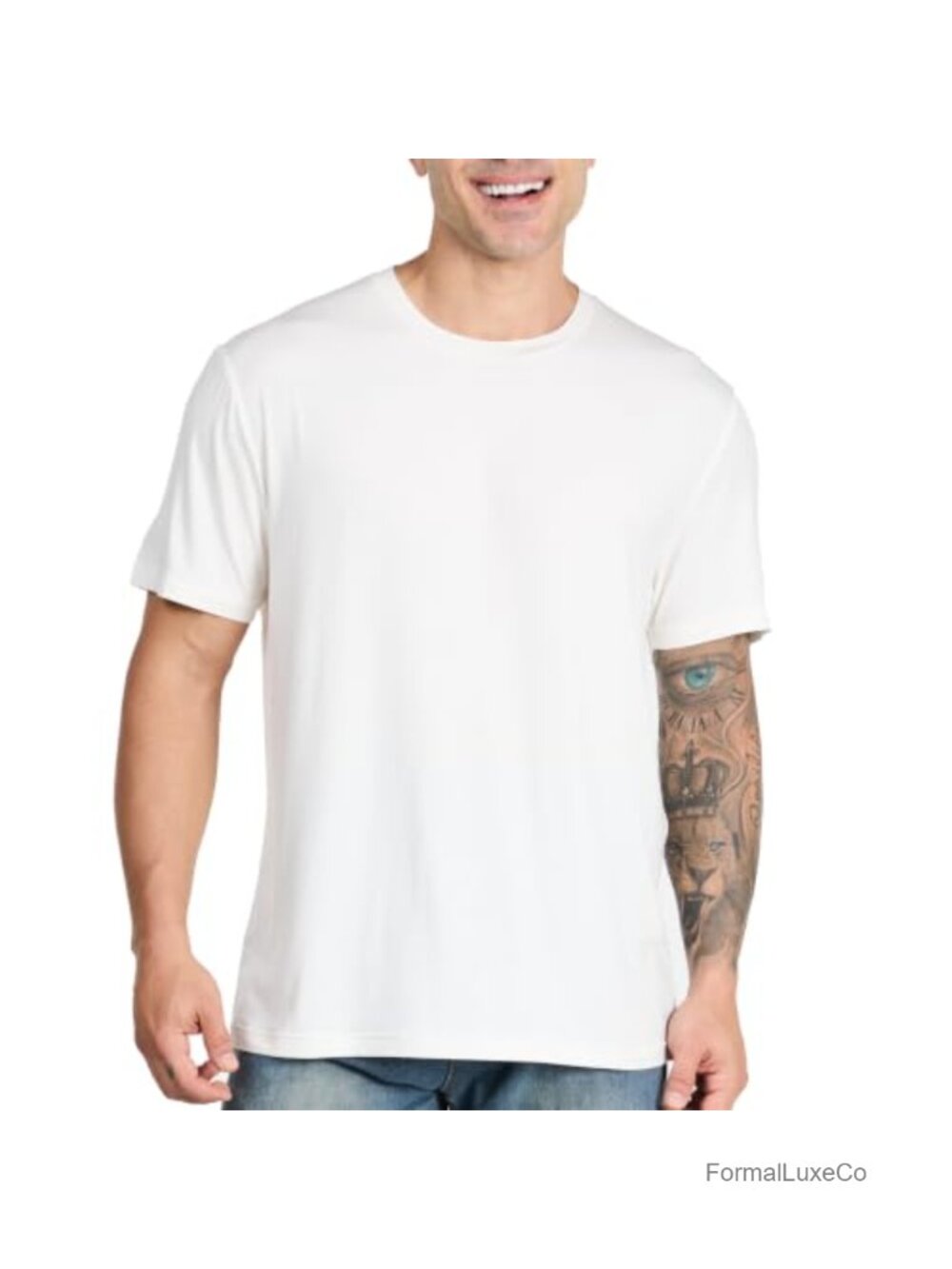 Silk-Infused Modal Temperature Regulated Undershirt for Men